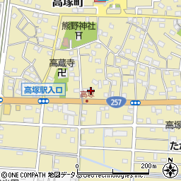 静岡県浜松市中央区高塚町4673周辺の地図