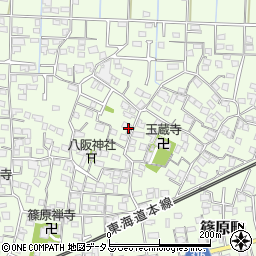 静岡県浜松市中央区篠原町4146周辺の地図