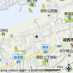 静岡県湖西市新居町浜名1025周辺の地図