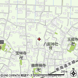 静岡県浜松市中央区篠原町4093周辺の地図