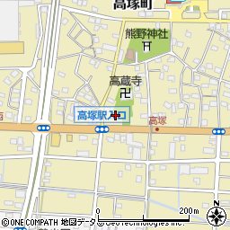 静岡県浜松市中央区高塚町4701周辺の地図