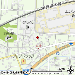静岡県浜松市中央区篠原町1135周辺の地図