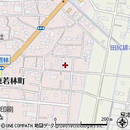 静岡県浜松市中央区東若林町1426周辺の地図