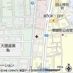 静岡県浜松市中央区都盛町166周辺の地図