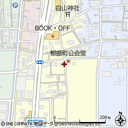 静岡県浜松市中央区都盛町102周辺の地図