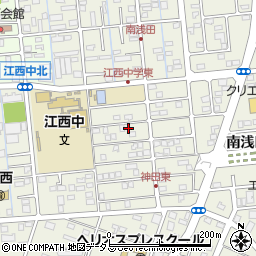 静岡県浜松市中央区神田町74周辺の地図