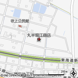 丸半堀江商店周辺の地図