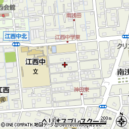 静岡県浜松市中央区神田町73周辺の地図