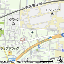 静岡県浜松市中央区篠原町1123周辺の地図