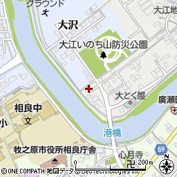 静岡県牧之原市大江47-37周辺の地図