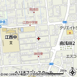 静岡県浜松市中央区神田町33周辺の地図