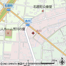 静岡県浜松市中央区古川町37周辺の地図