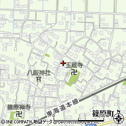 静岡県浜松市中央区篠原町3848周辺の地図