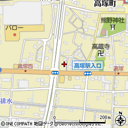 静岡県浜松市中央区高塚町4743周辺の地図