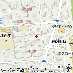 静岡県浜松市中央区神田町29周辺の地図