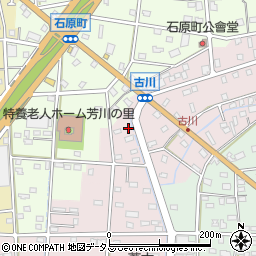 静岡県浜松市中央区古川町23周辺の地図