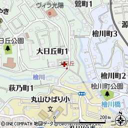 兵庫県神戸市長田区大日丘町1丁目10周辺の地図