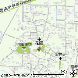 静岡県浜松市中央区篠原町9286周辺の地図