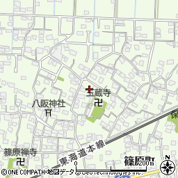 静岡県浜松市中央区篠原町3847周辺の地図