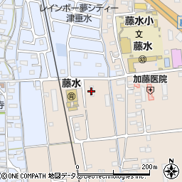 津坂内科眼科医院周辺の地図
