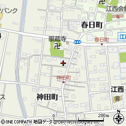 静岡県浜松市中央区神田町674周辺の地図