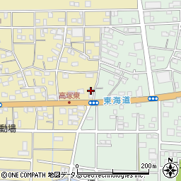静岡県浜松市中央区高塚町4344周辺の地図