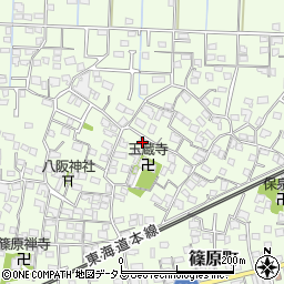 静岡県浜松市中央区篠原町3854周辺の地図