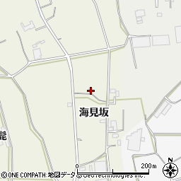 愛知県豊橋市小島町海見坂周辺の地図
