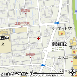 静岡県浜松市中央区神田町37周辺の地図