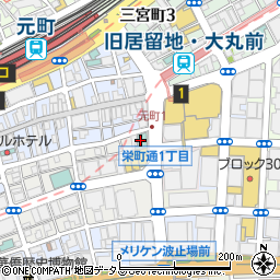 神戸元町東急ＲＥＩホテル周辺の地図