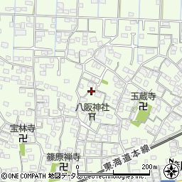 静岡県浜松市中央区篠原町4138周辺の地図