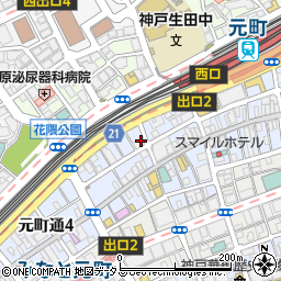 元町宮本ビル周辺の地図