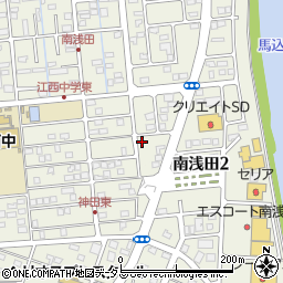 静岡県浜松市中央区神田町39周辺の地図