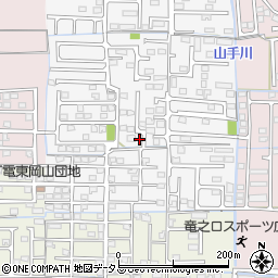 岡山県岡山市中区四御神116周辺の地図