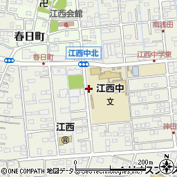 静岡県浜松市中央区神田町119周辺の地図