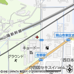 岡山県岡山市東区宍甘399周辺の地図