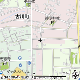 静岡県浜松市中央区古川町362周辺の地図