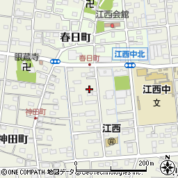 静岡県浜松市中央区神田町197周辺の地図