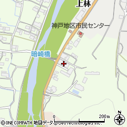 三重県伊賀市上神戸200-1周辺の地図