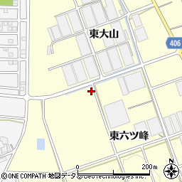 愛知県豊橋市東七根町東六ツ峰230周辺の地図