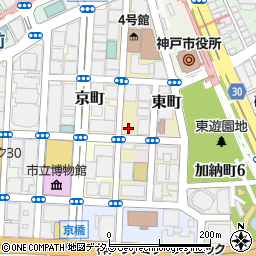 兵庫県神戸市中央区江戸町101周辺の地図
