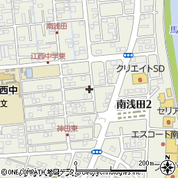 静岡県浜松市中央区神田町38周辺の地図