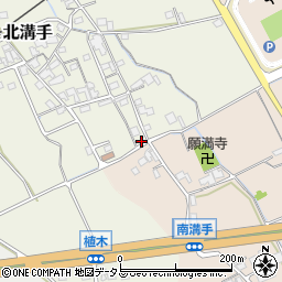 岡山県総社市北溝手304周辺の地図