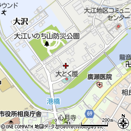 静岡県牧之原市大江47-12周辺の地図