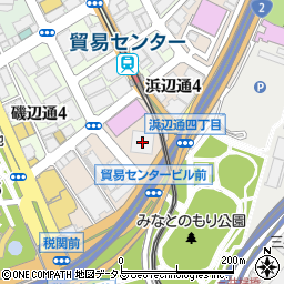 神戸市役所　経済観光局経済政策課神戸市海外ビジネスセンター周辺の地図