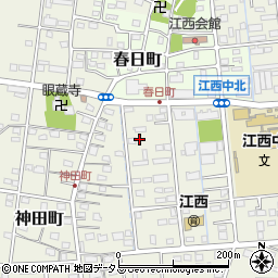 静岡県浜松市中央区神田町219周辺の地図