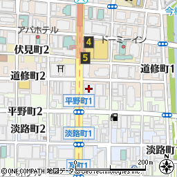 東海東京証券株式会社　大阪支店営業部周辺の地図