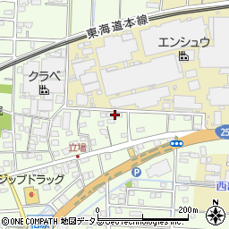 静岡県浜松市中央区篠原町1121周辺の地図