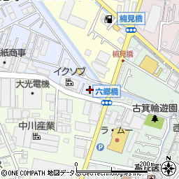 大阪府東大阪市新鴻池町1-5周辺の地図