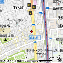 関西みらい銀行本町営業部 ＡＴＭ周辺の地図
